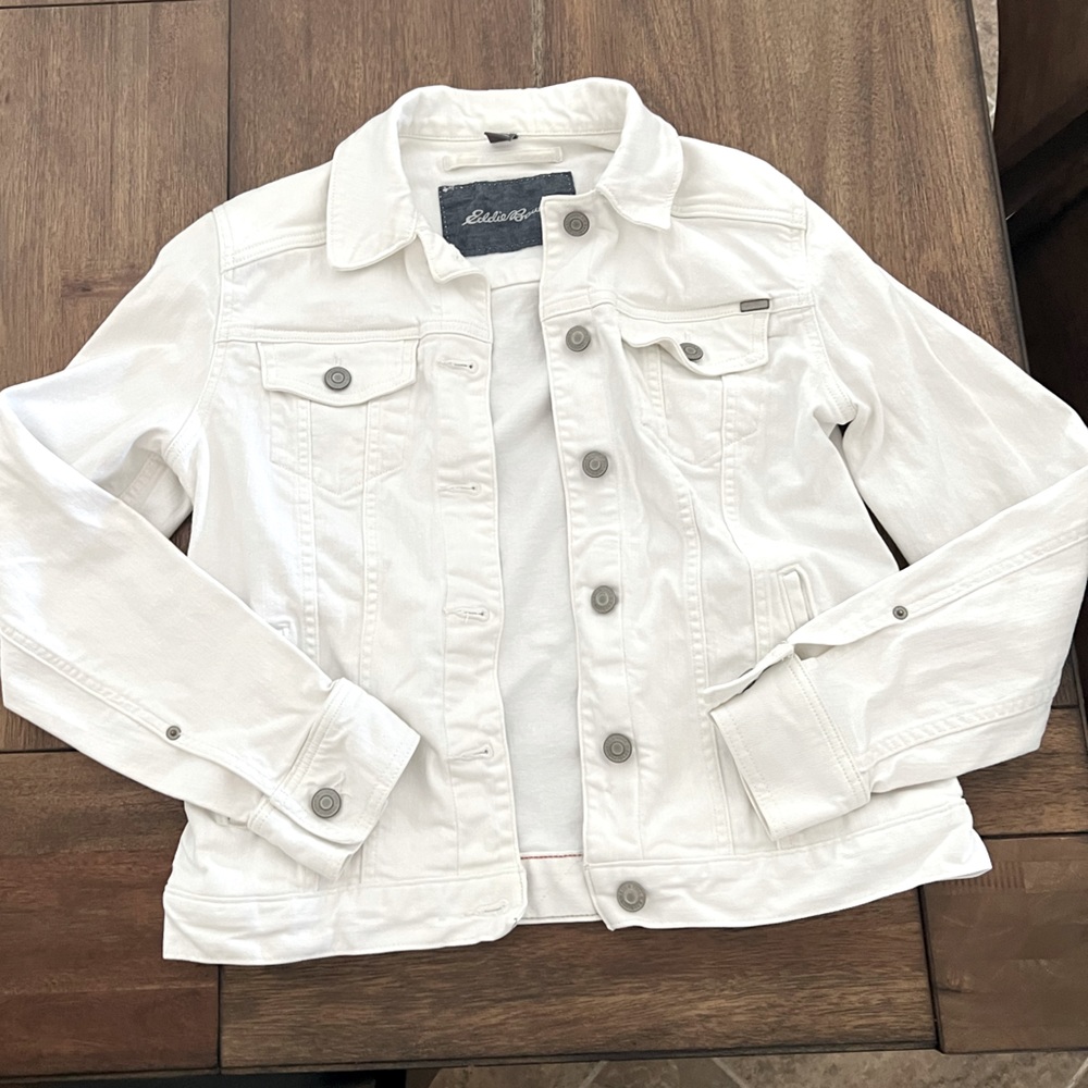 Eddie Bauer jean jacket - Picture 1 of 4